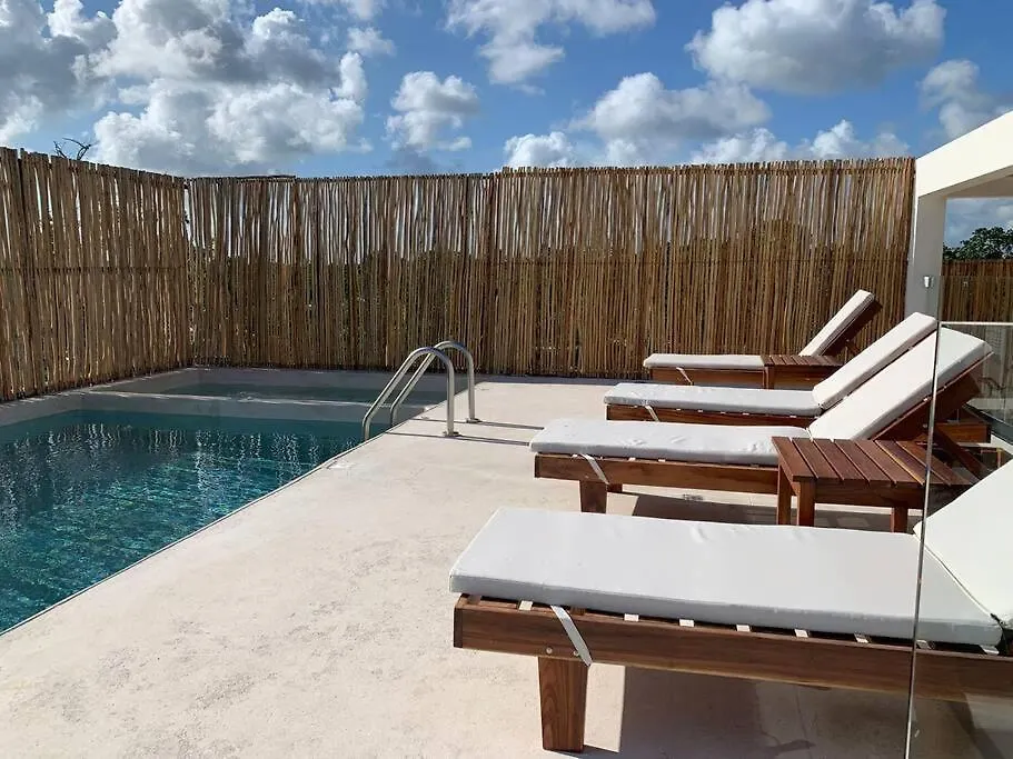 Luxury Apartment W/Private Jacuzzi & Cenote Tulum Mexico